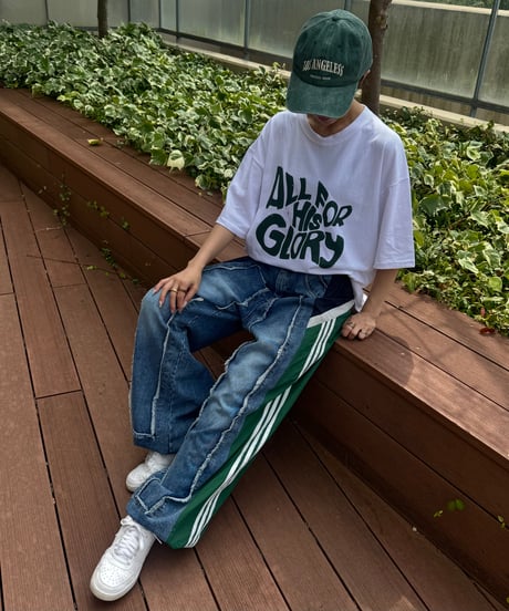 レタリングTシャツ(ホワイト)
