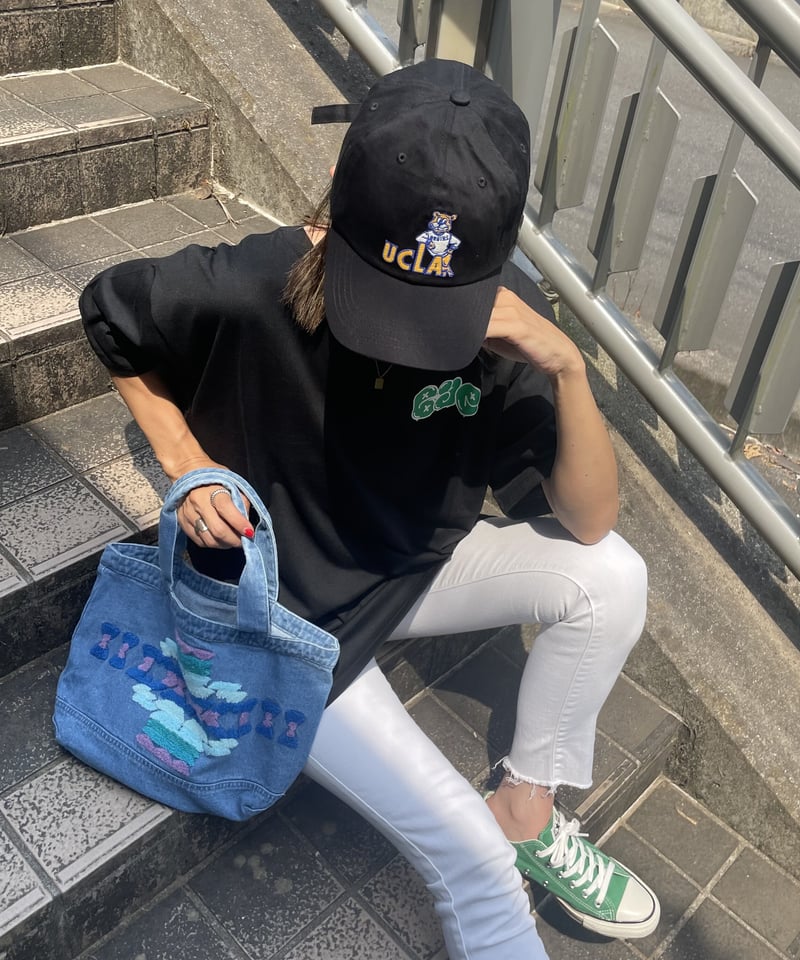 専用】オルテガ × デニム トートバッグ オルテガ刺繍デニムトートバッグ | COPINE