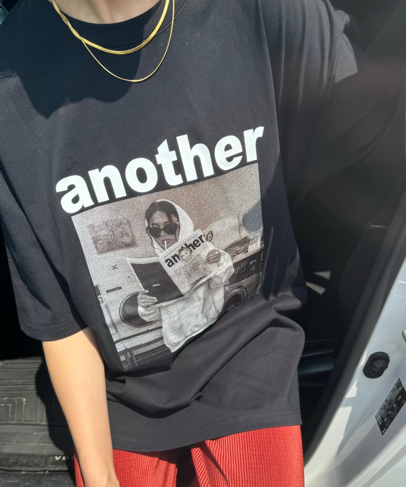 フォトプリントTシャツ(ブラック) | COPINE