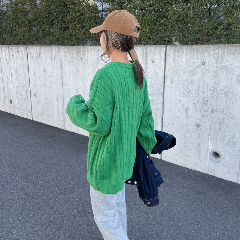緑ニットグリーン 広まら 緑ニットグリーン 広まら