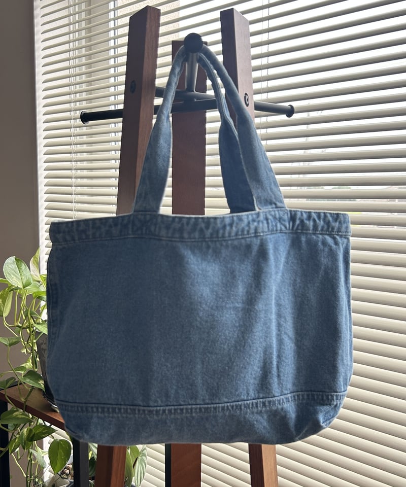 オルテガ刺繍デニムトートバッグ | COPINE