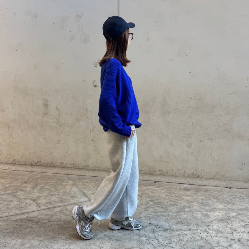 ドルマンスリーブニット(ブルー) | COPINE