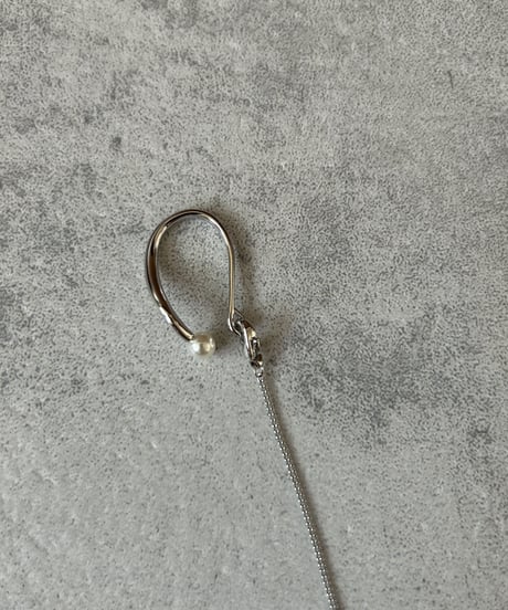 Hang Pearl Earcuff(2color)