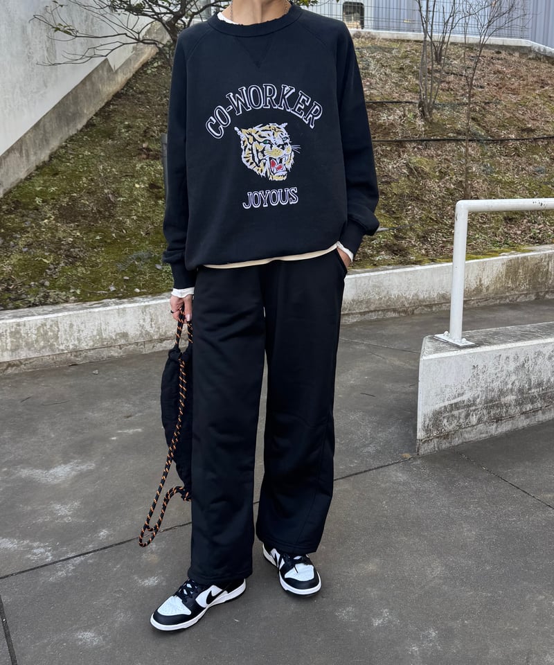 フロントバックTIGERフロッキースウェット | COPINE