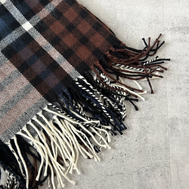 チェック柄大判ストール(3color) | COPINE