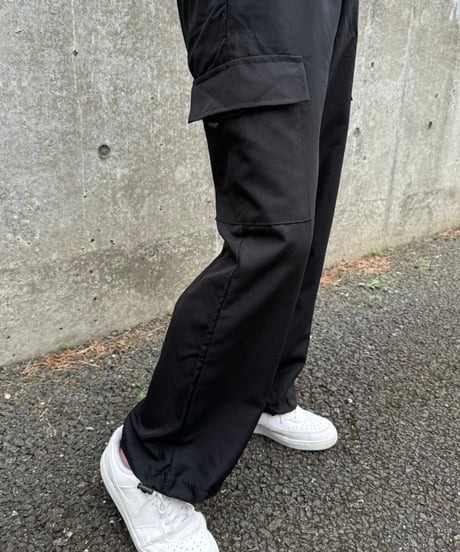ミリタリーカーゴパンツ(ブラック)