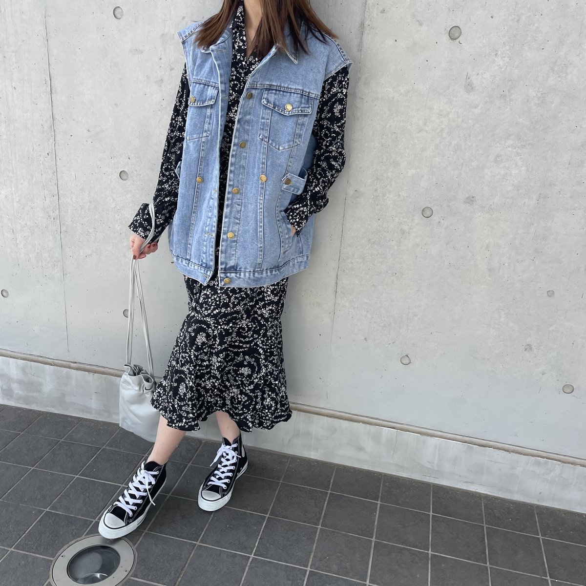 花柄ロングワンピース | COPINE 花柄ロングワンピース | COPINE