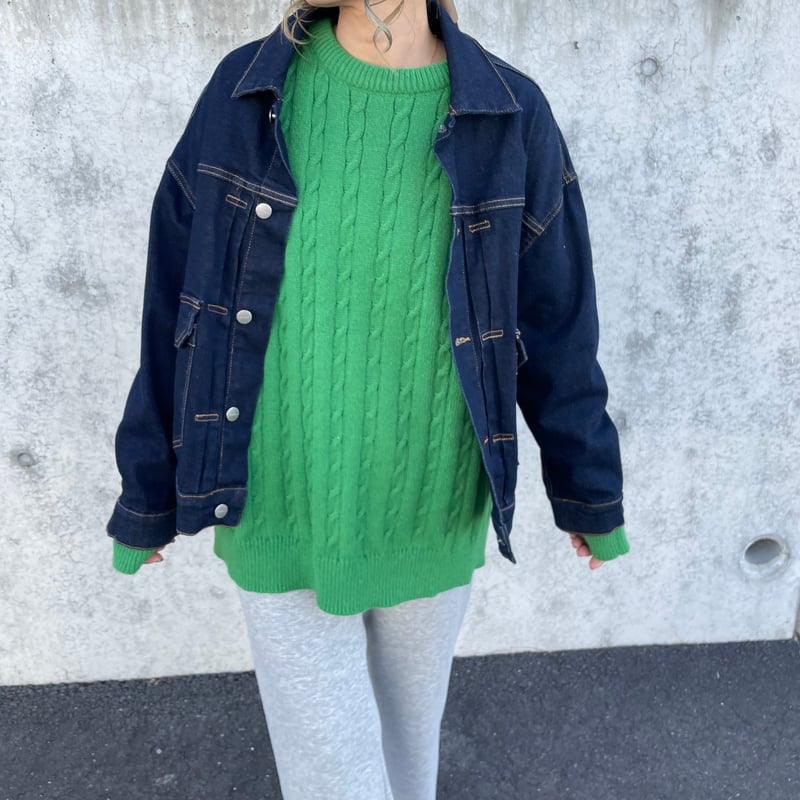 ゆるデニムジャケット (2size) | COPINE ゆるデニムジャケット (2size) | COPINE