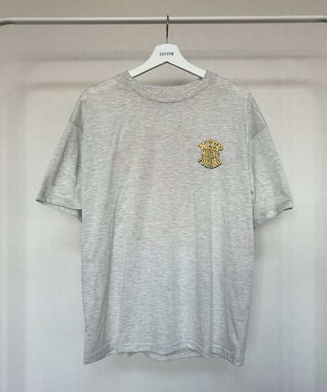 発砲プリントビッグTシャツ（オートミール）