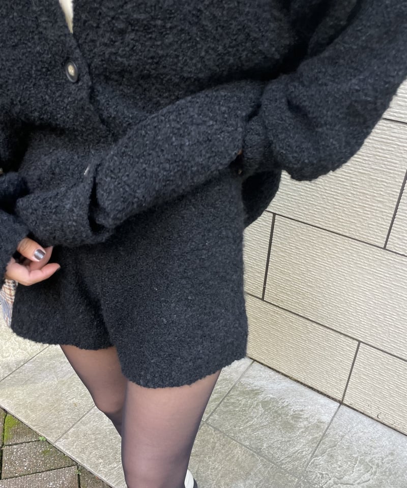 ブークレショートパンツ(ブラック) | COPINE