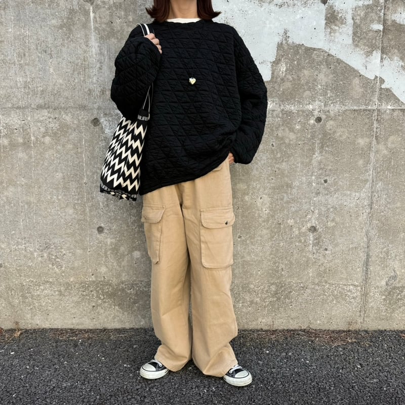 TIGHTBOOTH キルティングスウェット　Lサイズ LOGO ZIP HOODED SWEAT SHIRT - TIGHTBOOTH® タイトブース