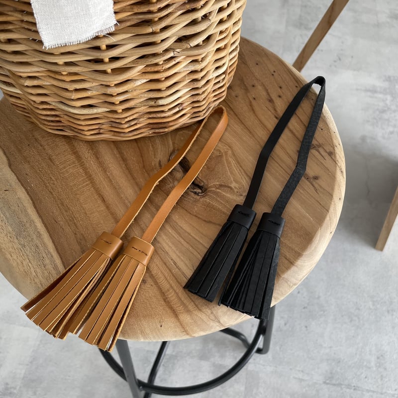 本革使用レザータッセル(2color） | COPINE