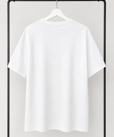手描き風ハートロゴTシャツ(ホワイト)