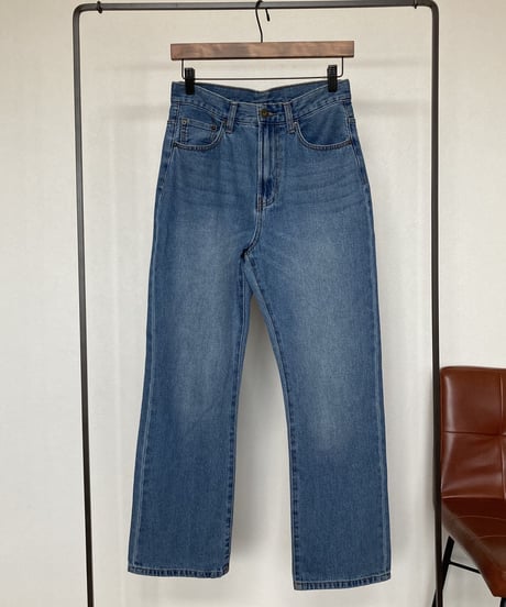 ストレートデニムパンツ(2size)