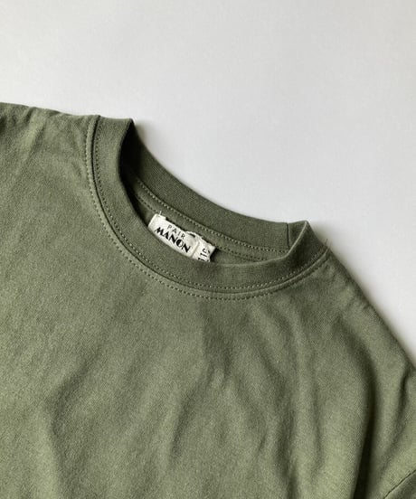 【kids】バック英字ロゴプリントtシャツ(110〜150)
