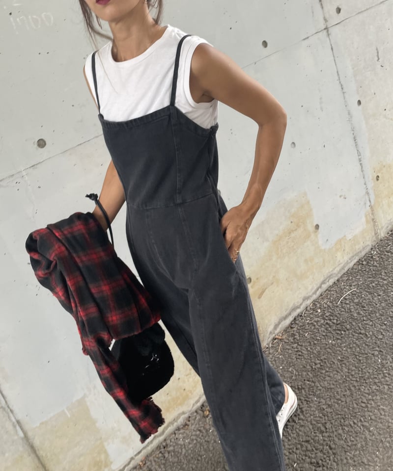 デニムキャミサロペット(2color) | COPINE