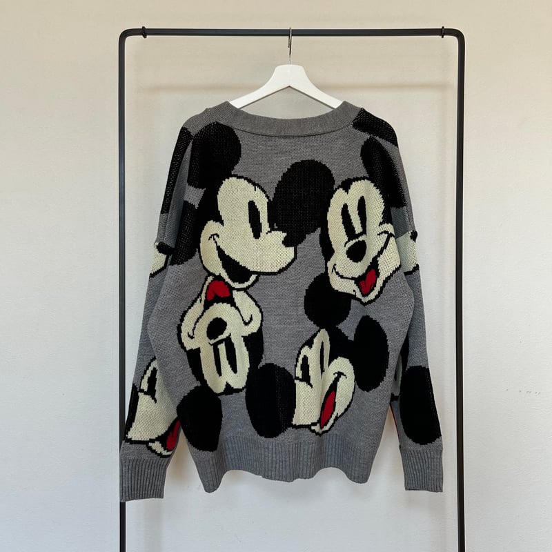 ミッキーマウスニットカーディガン | COPINE