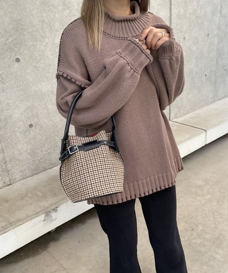 【OUTLET】2wayチェック柄バッグ(2color)