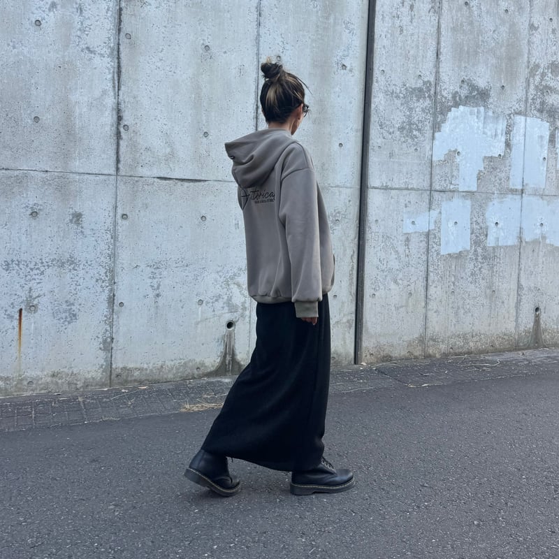d.i.a フード付き刺繍ロングパーカー 最終値下げ フード付きロングパーカー PU0160 | Style Sombre（スタイル