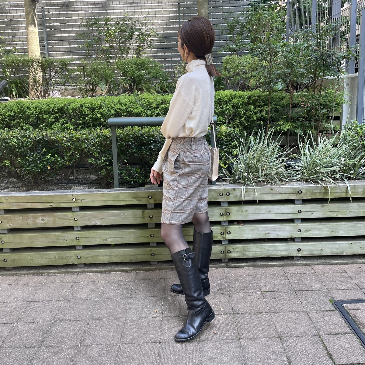 チェック柄ハーフパンツ(2color) | COPINE チェック柄ハーフパンツ(2color) | COPINE