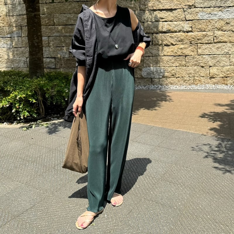 オーバーサイズ長袖シアーシャツ(ブラック) | COPINE オーバーサイズ長袖シアーシャツ(ブラック) | COPINE