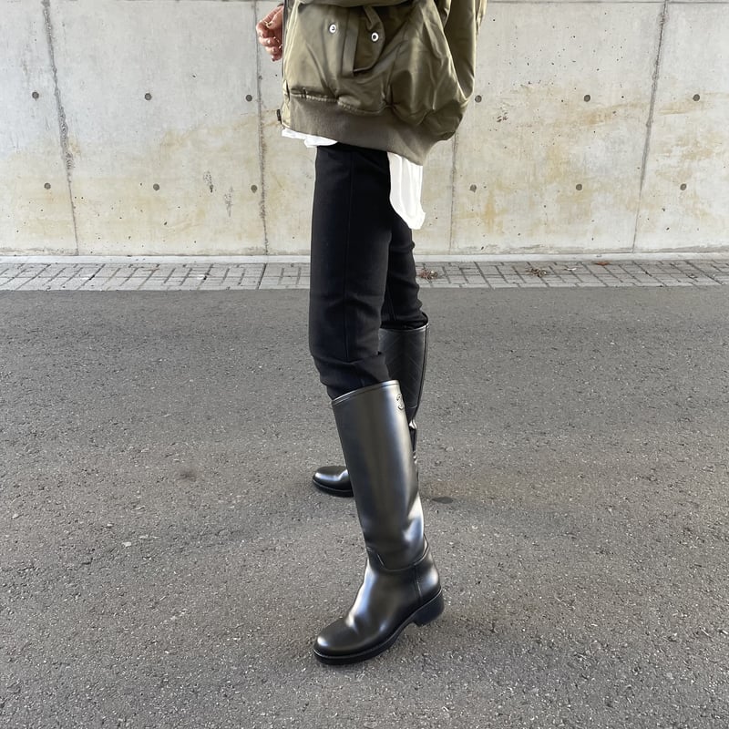 裏起毛ストレッチブラックスキニーデニム(3size) | COPINE