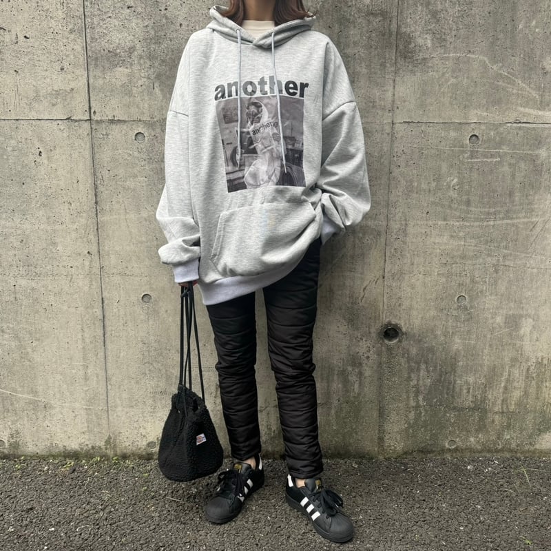 フォトプリントパーカー(グレー) | COPINE