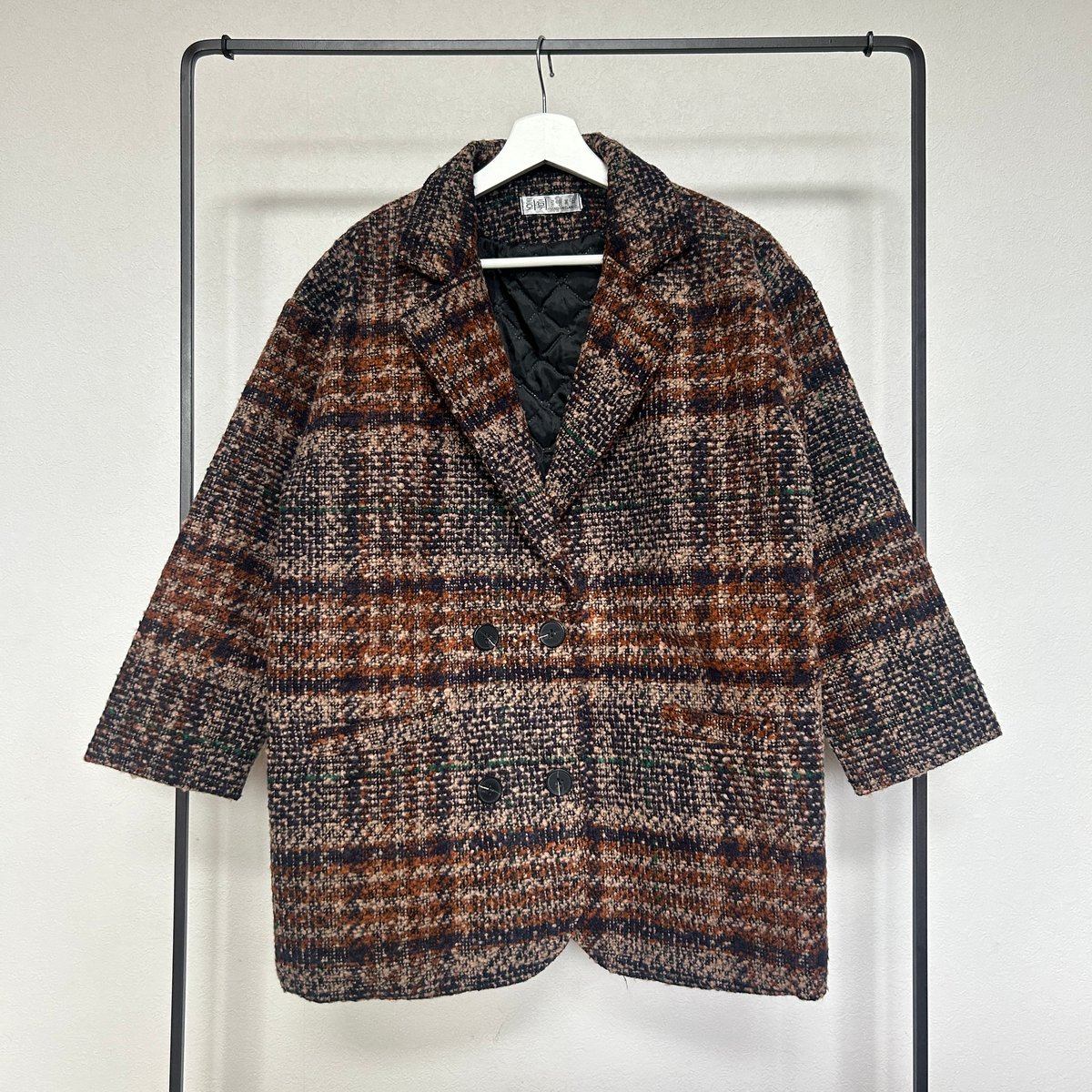 チェック柄ショートコート | COPINE チェック柄ショートコート | COPINE