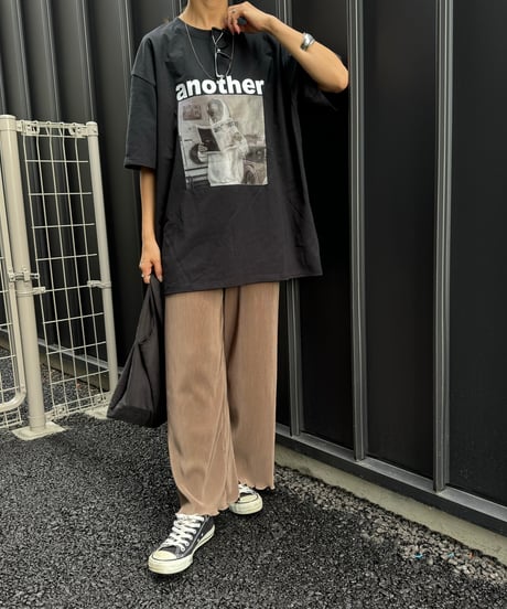 フォトプリントTシャツ(ブラック)