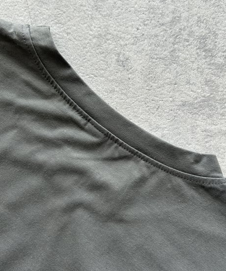 ボックスプリントTシャツ(グレー)