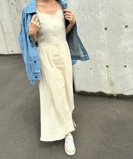 キャミロングワンピース