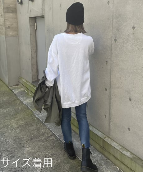 【COPINE original】メッセージプリントスウェット(3color/2size)