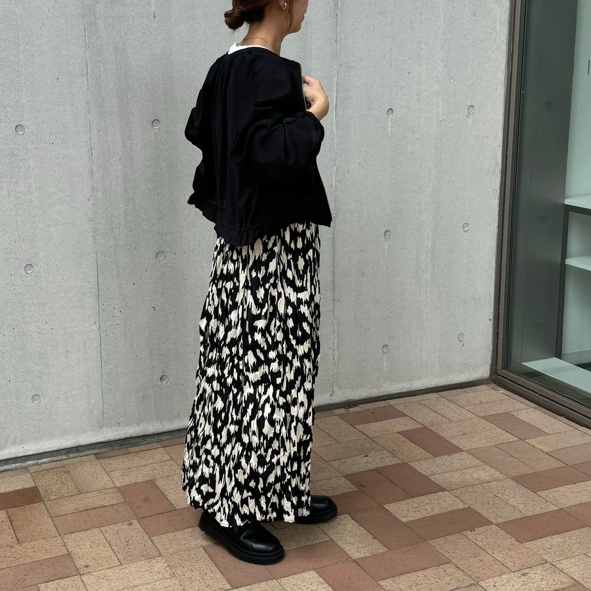 ラッセルノ♡スカート♡レオパード♡ブラック 【公式通販】