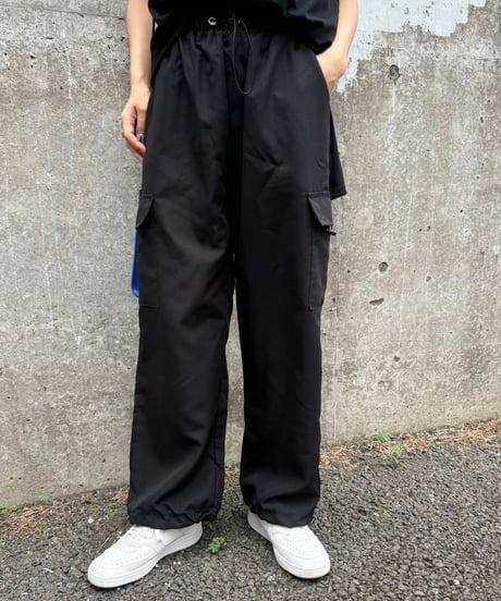 ミリタリーカーゴパンツ(ブラック)