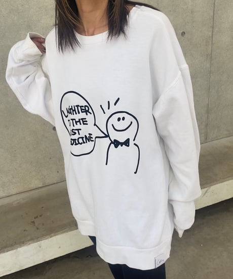 【COPINE original】メッセージプリントスウェット(3color/2size)