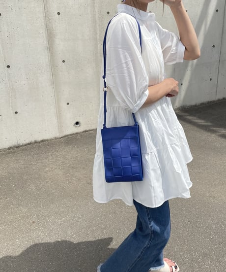 編み込みショルダーバッグ(2color)