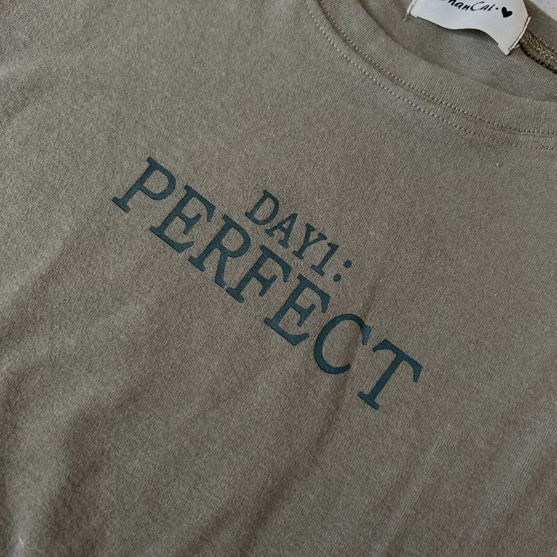 シンプルロゴtシャツ(カーキ) | COPINE