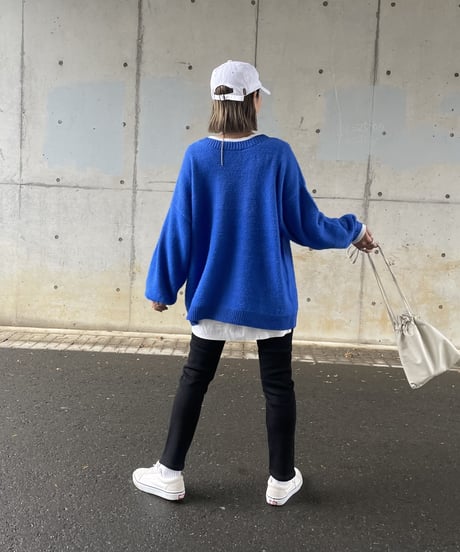 裏起毛ストレッチブラックスキニーデニム(3size)