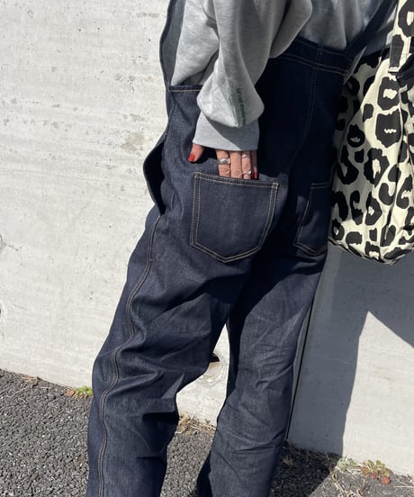 デニムサロペット