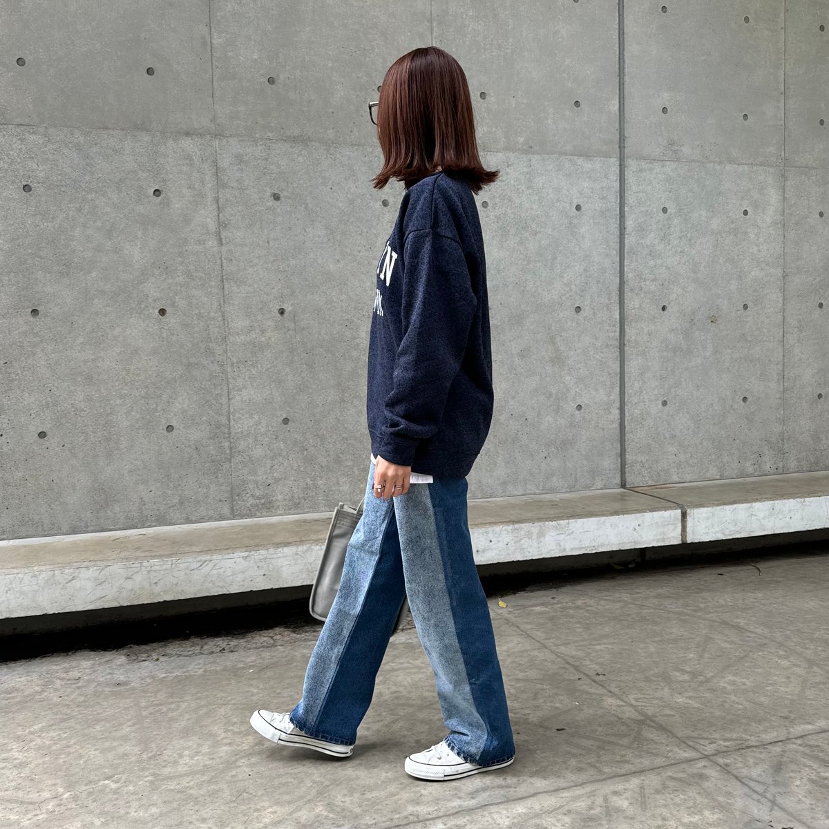 バイカラーデニムパンツ(2size) | COPINE