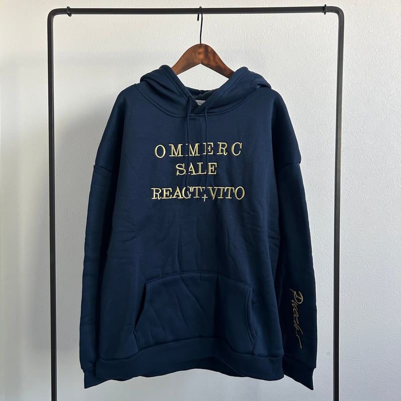 MICA&DEAL✨\"AING\"ロゴ裏起毛スウェット　ネイビー MICA&DEAL✨AINGロゴ裏起毛スウェット ネイビー