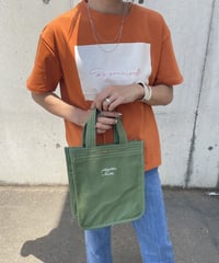 ロゴプリントTシャツ(オレンジ）