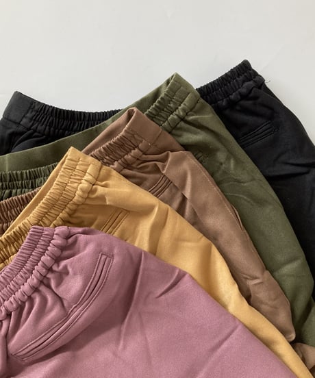 【OUTLET】美シルエット！テーパードカラーパンツ(カーキM)