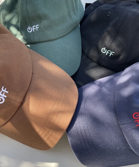 off英字ロゴキャップ(4color)