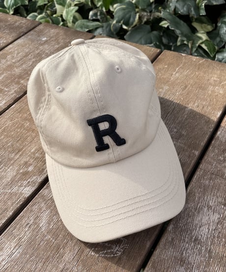 R英字ロゴキャップ(4color)