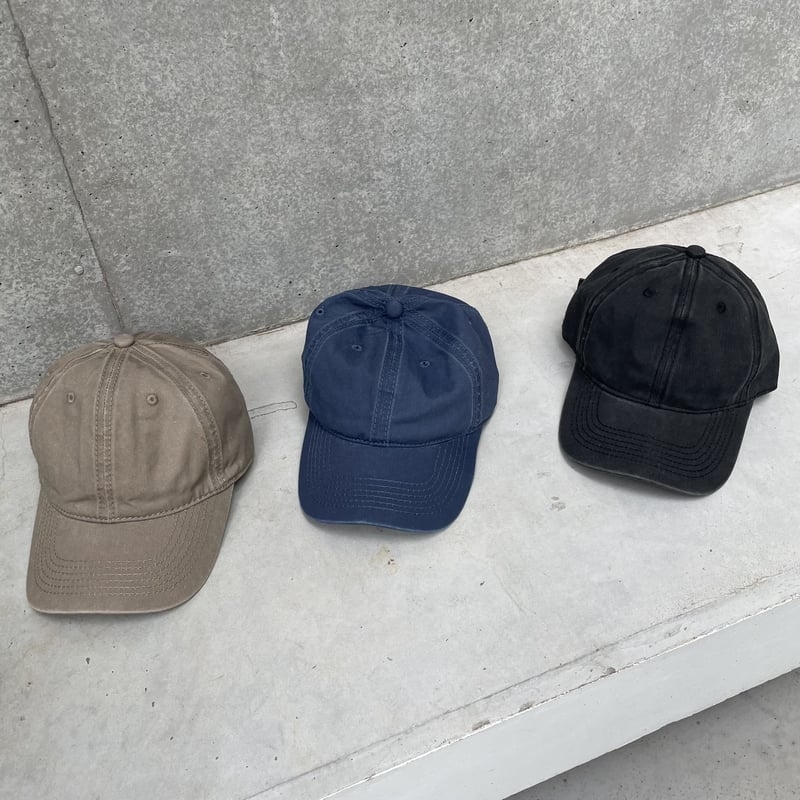 VALLAD キャップ　ヴィンテージ加工 ヴィンテージ加工キャップ