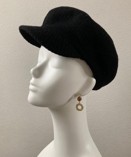 モチーフ2連ピアス/イヤリング