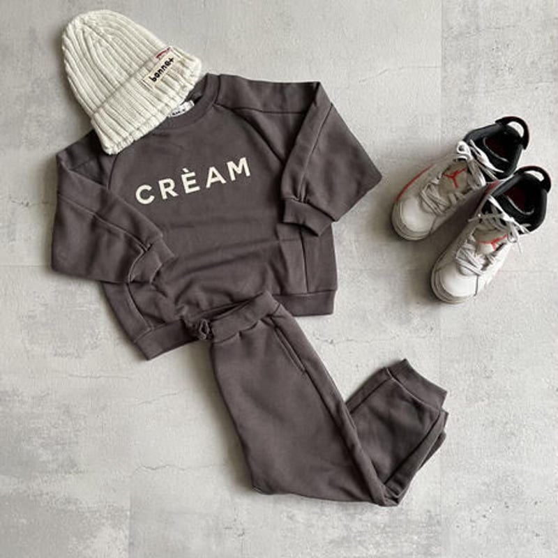 kids】ロゴプリントセットアップスウェット(100〜150) | COPINE