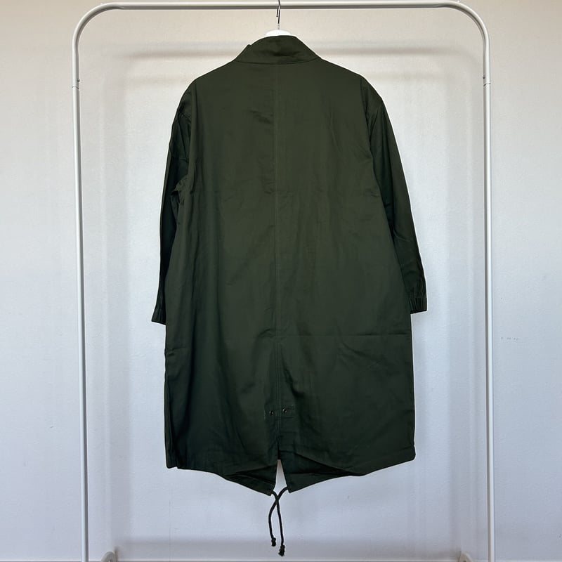 【みさん専用（11/16まで）】キャナルジーン スタンドカラーミリタリーコート MILITARY 実物 USED 米軍 U.S. NAVY ブラックステンカラーコート