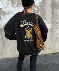 フロントバックTIGER刺繍スウェット